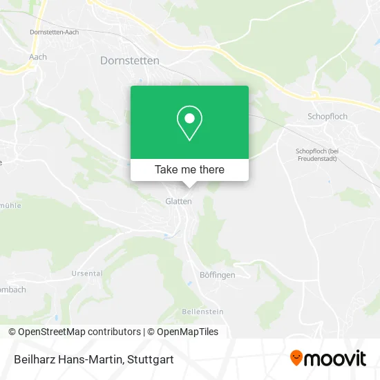 Карта Beilharz Hans-Martin