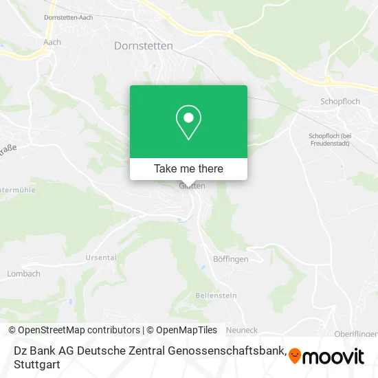 Карта Dz Bank AG Deutsche Zentral Genossenschaftsbank