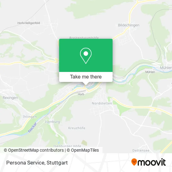 Карта Persona Service
