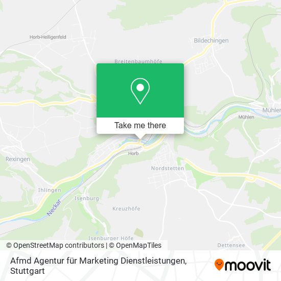 Карта Afmd Agentur für Marketing Dienstleistungen
