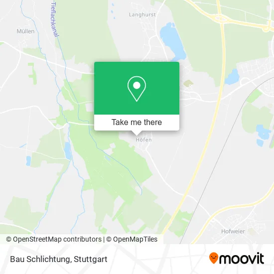 Карта Bau Schlichtung