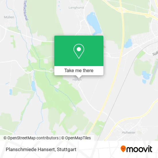 Карта Planschmiede Hansert