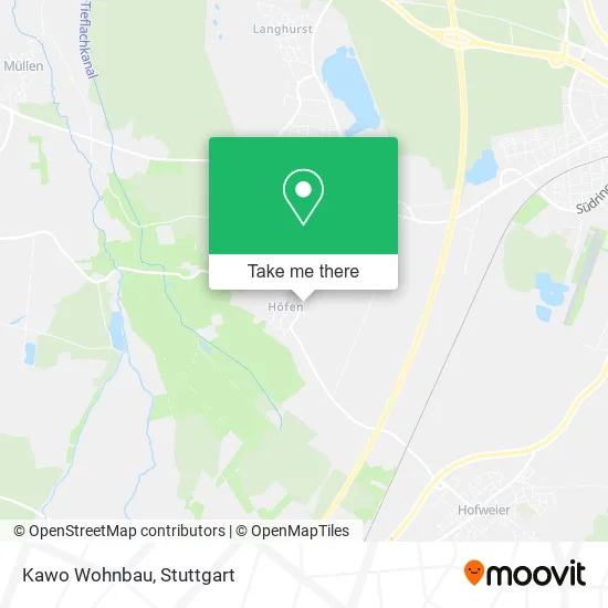 Карта Kawo Wohnbau
