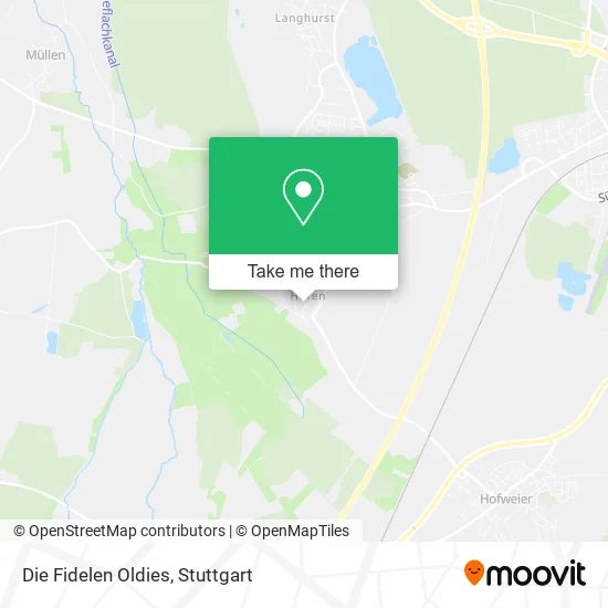 Карта Die Fidelen Oldies