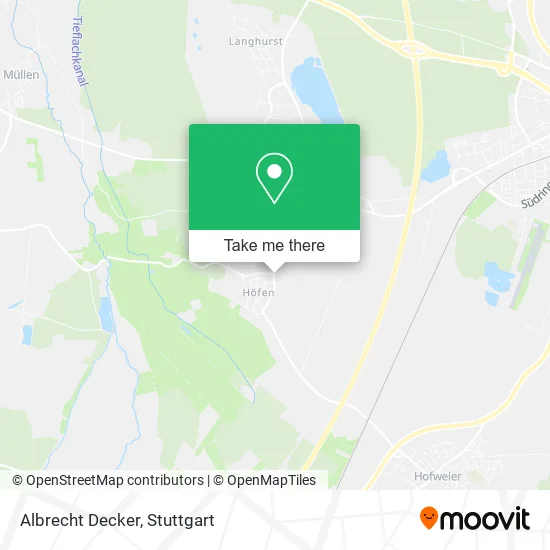 Карта Albrecht Decker