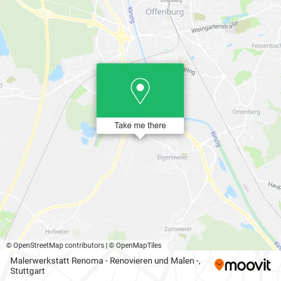 Карта Malerwerkstatt Renoma - Renovieren und Malen -