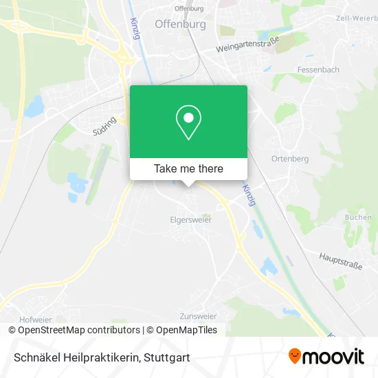 Карта Schnäkel Heilpraktikerin