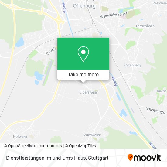Dienstleistungen im und Ums Haus map