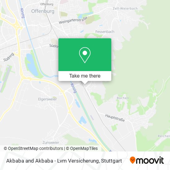 Akbaba and Akbaba - Lvm Versicherung map