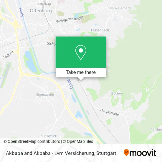 Карта Akbaba and Akbaba - Lvm Versicherung