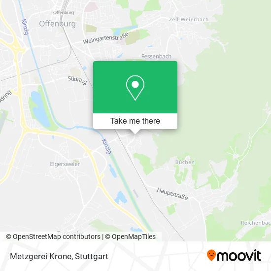 Карта Metzgerei Krone