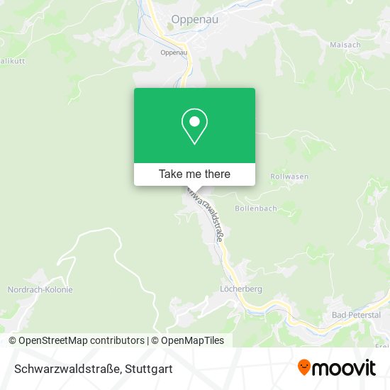 Schwarzwaldstraße map