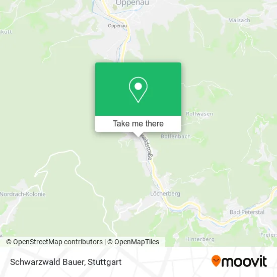 Карта Schwarzwald Bauer
