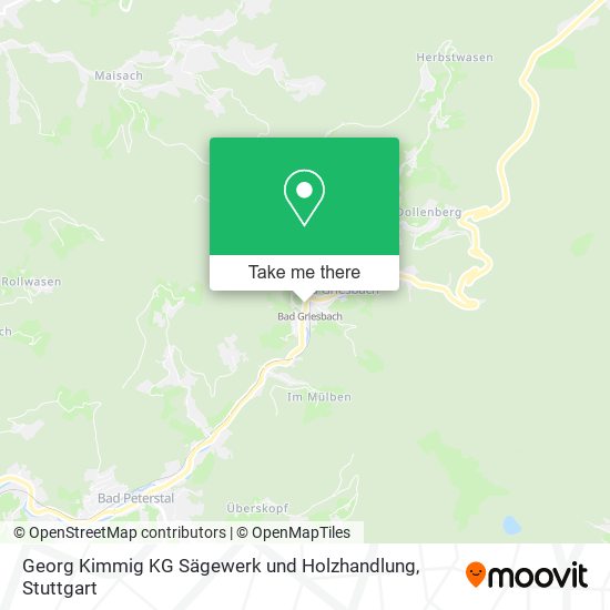 Georg Kimmig KG Sägewerk und Holzhandlung map