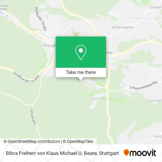 Bibra Freiherr von Klaus Michael U. Beate map