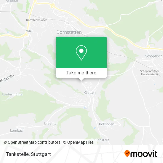 Карта Tankstelle