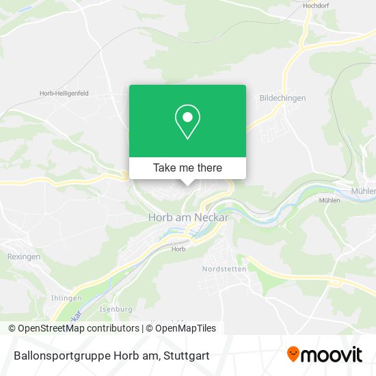 Ballonsportgruppe Horb am map
