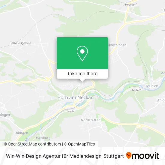 Карта Win-Win-Design Agentur für Mediendesign