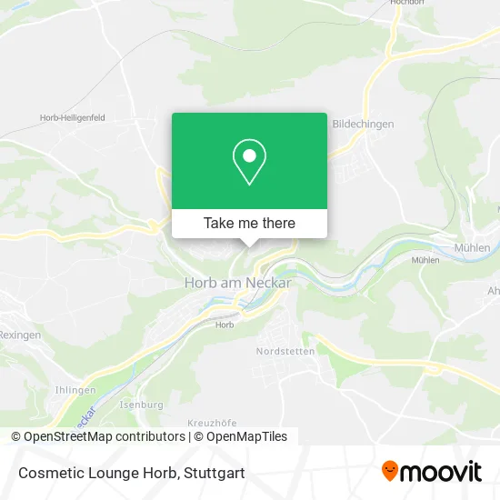 Карта Cosmetic Lounge Horb