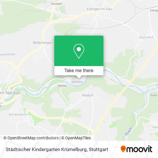 Städtischer Kindergarten Krümelburg map