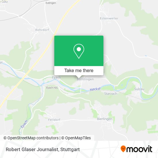 Robert Glaser Journalist map