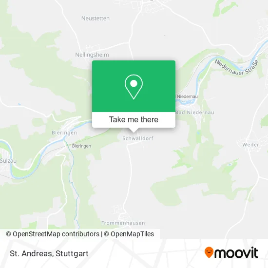 Карта St. Andreas