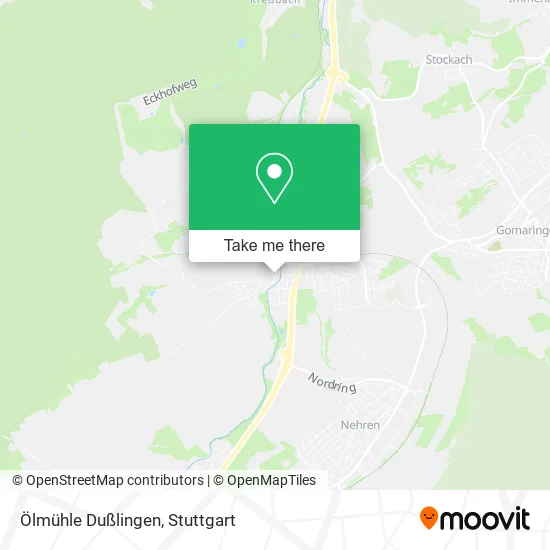 Карта Ölmühle Dußlingen