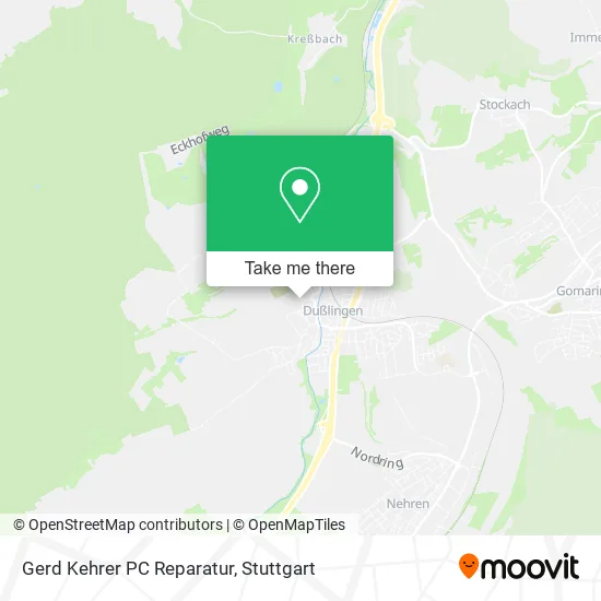 Карта Gerd Kehrer PC Reparatur