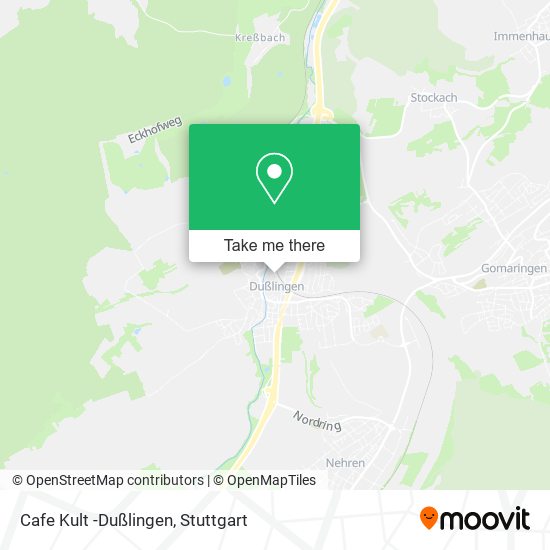 Cafe Kult -Dußlingen map
