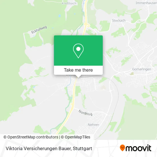 Карта Viktoria Versicherungen Bauer
