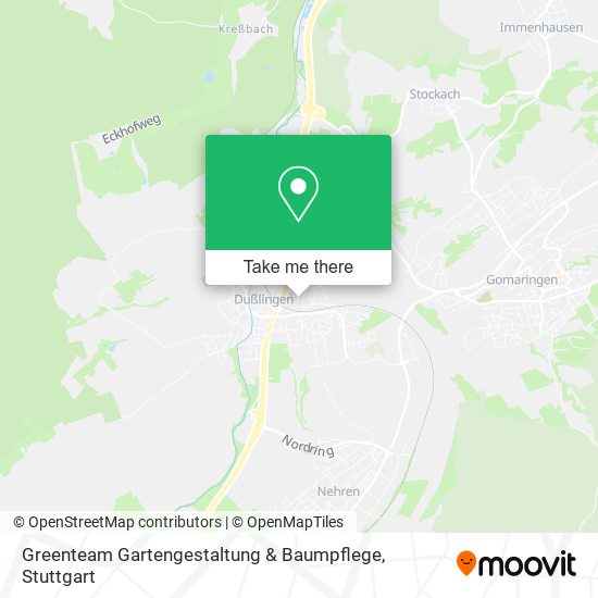 Greenteam Gartengestaltung & Baumpflege map