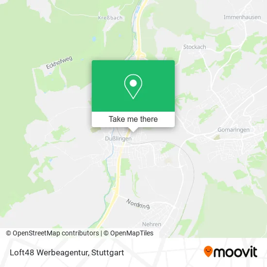 Карта Loft48 Werbeagentur