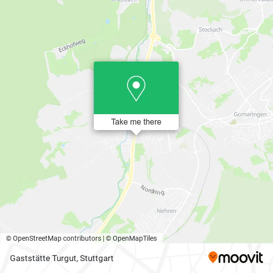 Карта Gaststätte Turgut