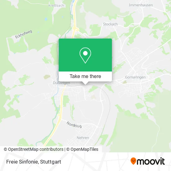 Карта Freie Sinfonie