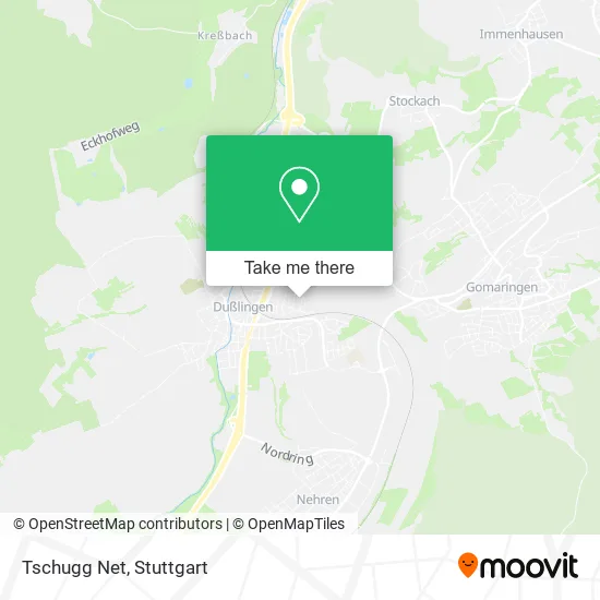 Карта Tschugg Net