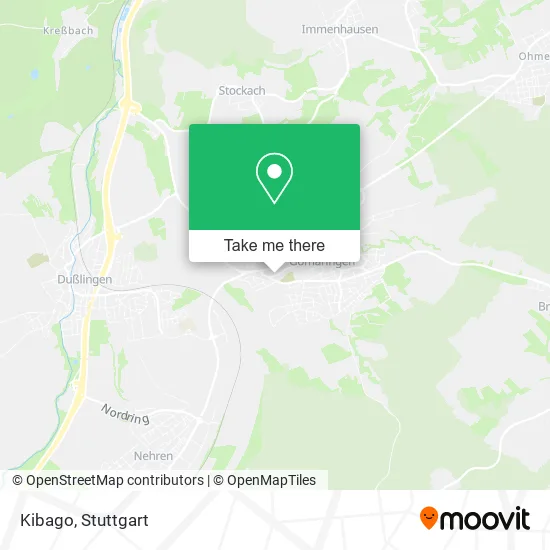 Карта Kibago