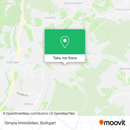 Карта Simpla Immobilien