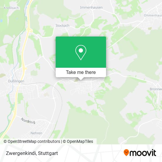 Карта Zwergenkindi