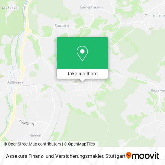 Карта Assekura Finanz- und Versicherungsmakler