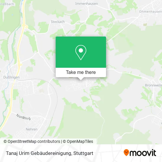 Карта Tanaj Urim Gebäudereinigung