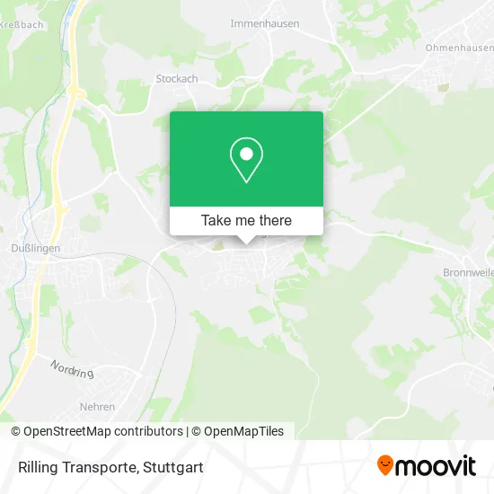 Карта Rilling Transporte
