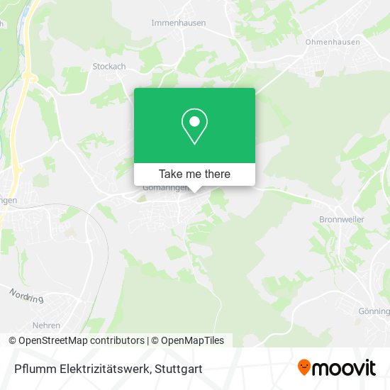 Карта Pflumm Elektrizitätswerk