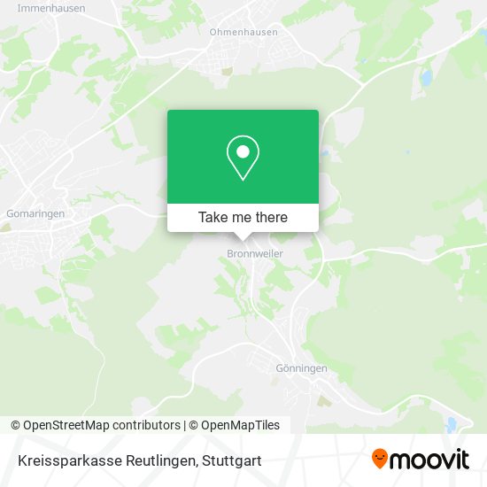 Kreissparkasse Reutlingen map