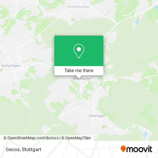 Карта Gecos