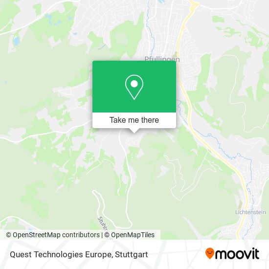 Quest Technologies Europe map
