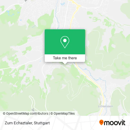 Карта Zum Echaztaler