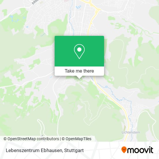 Карта Lebenszentrum Ebhausen