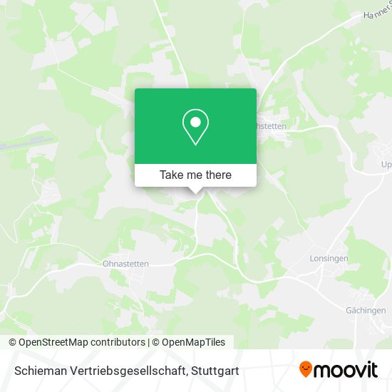 Schieman Vertriebsgesellschaft map