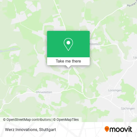 Карта Werz Innovations