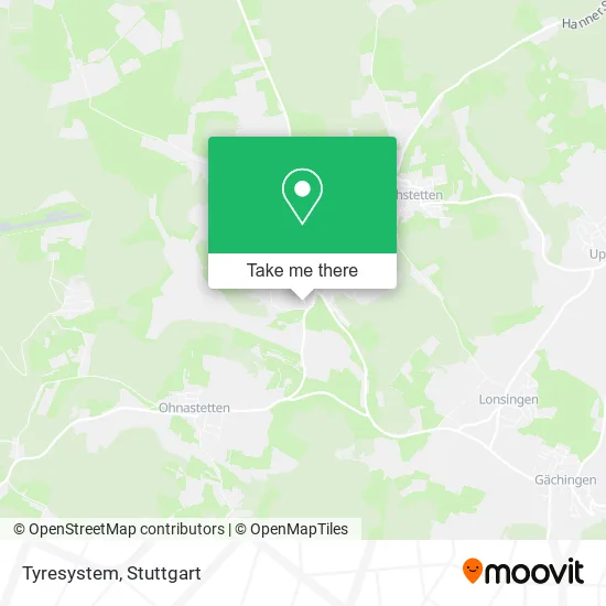 Карта Tyresystem